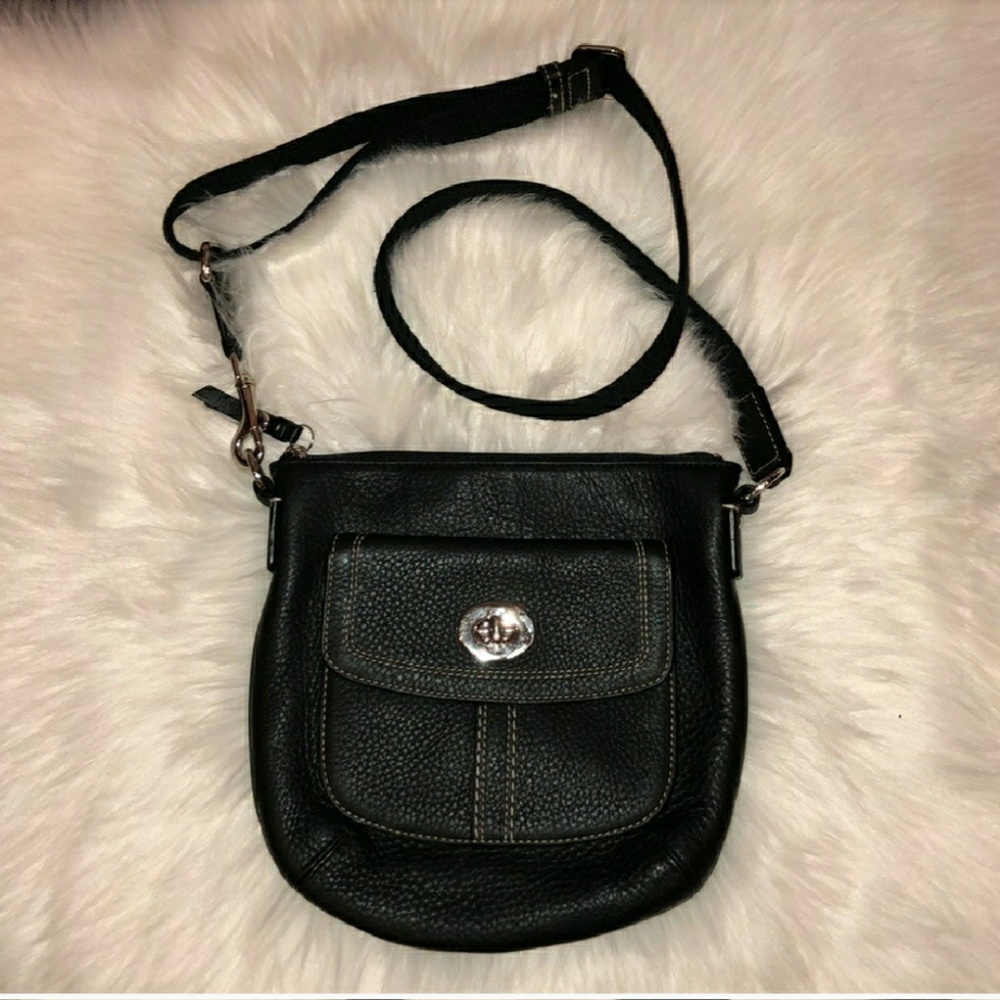 Coach pebbled crossbody
